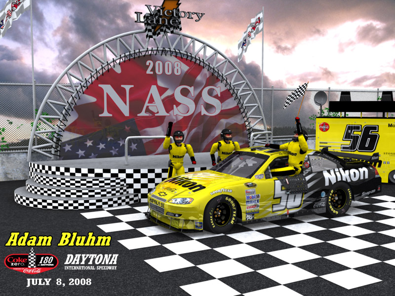 VICTORY LANE CELEBRATION