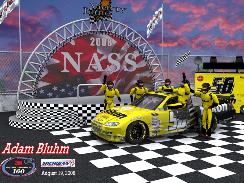 VICTORY LANE CELEBRATION