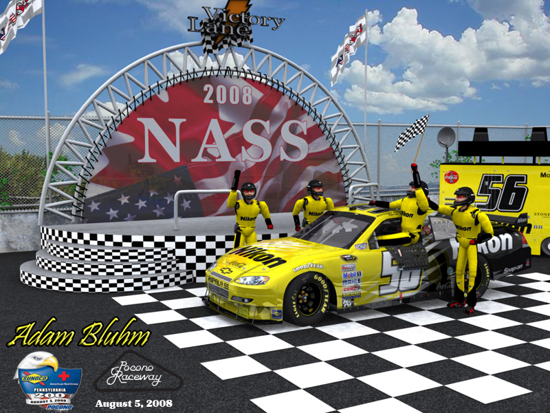 VICTORY LANE CELEBRATION