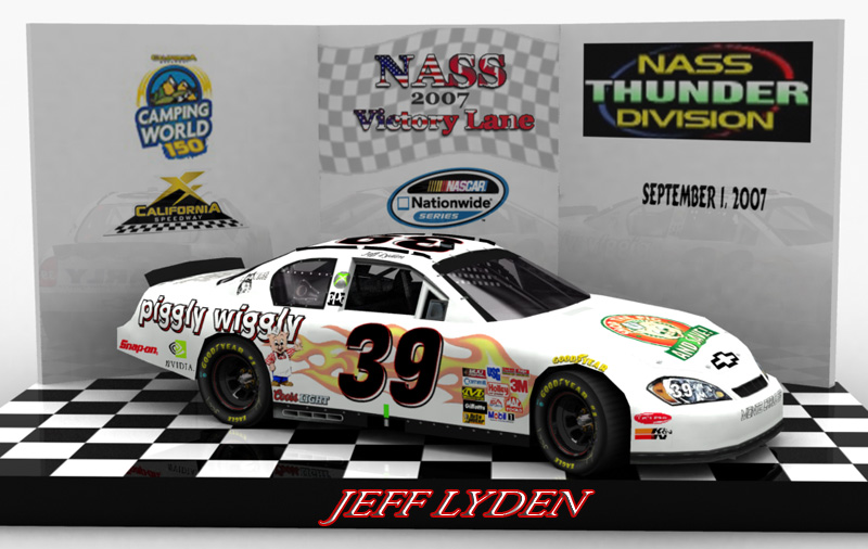 VICTORY LANE CELEBRATION