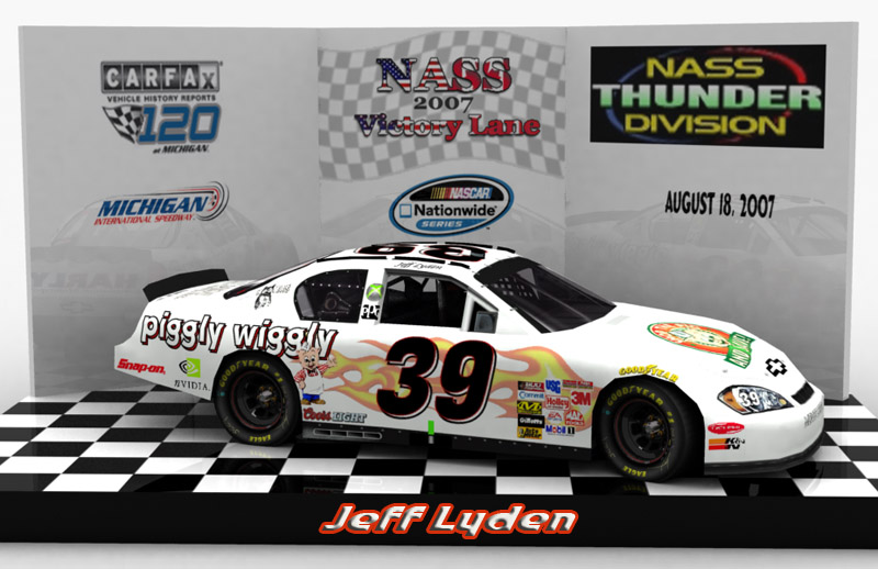 VICTORY LANE CELEBRATION