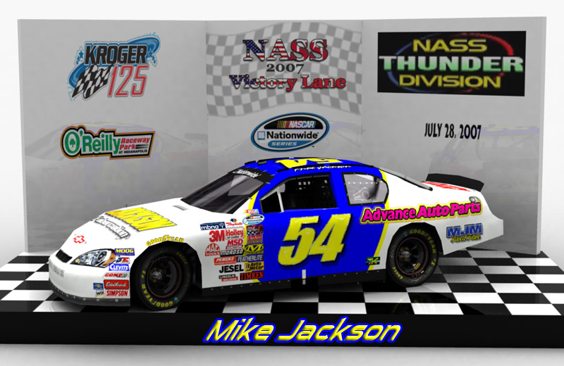 VICTORY LANE CELEBRATION