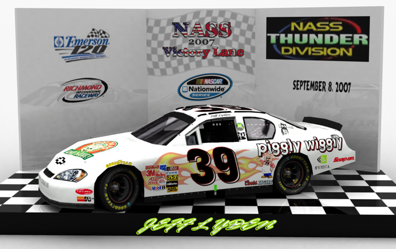 VICTORY LANE CELEBRATION