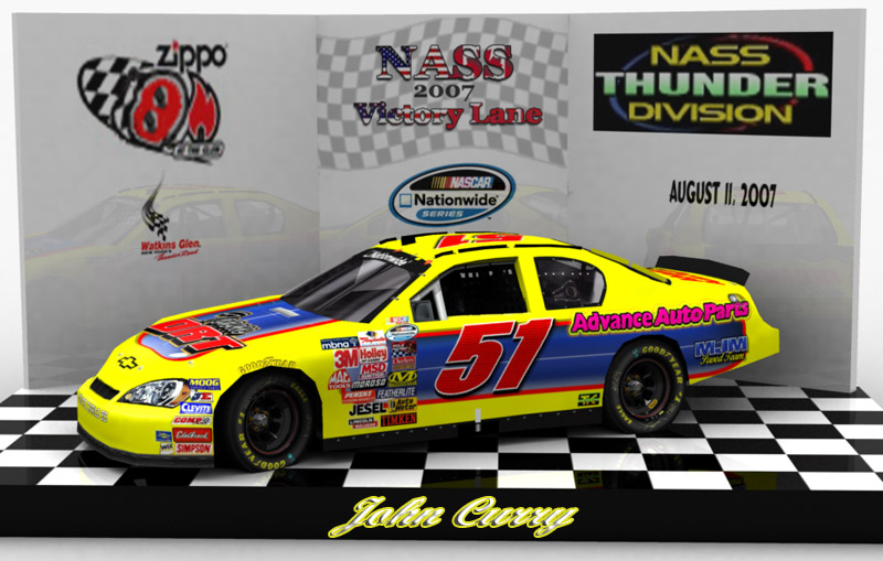 VICTORY LANE CELEBRATION