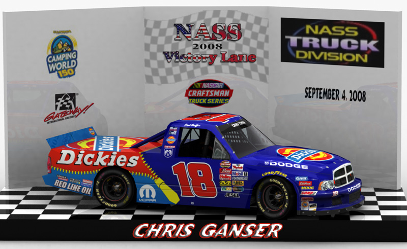 VICTORY LANE CELEBRATION