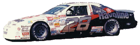 The #28 Havoline TBird